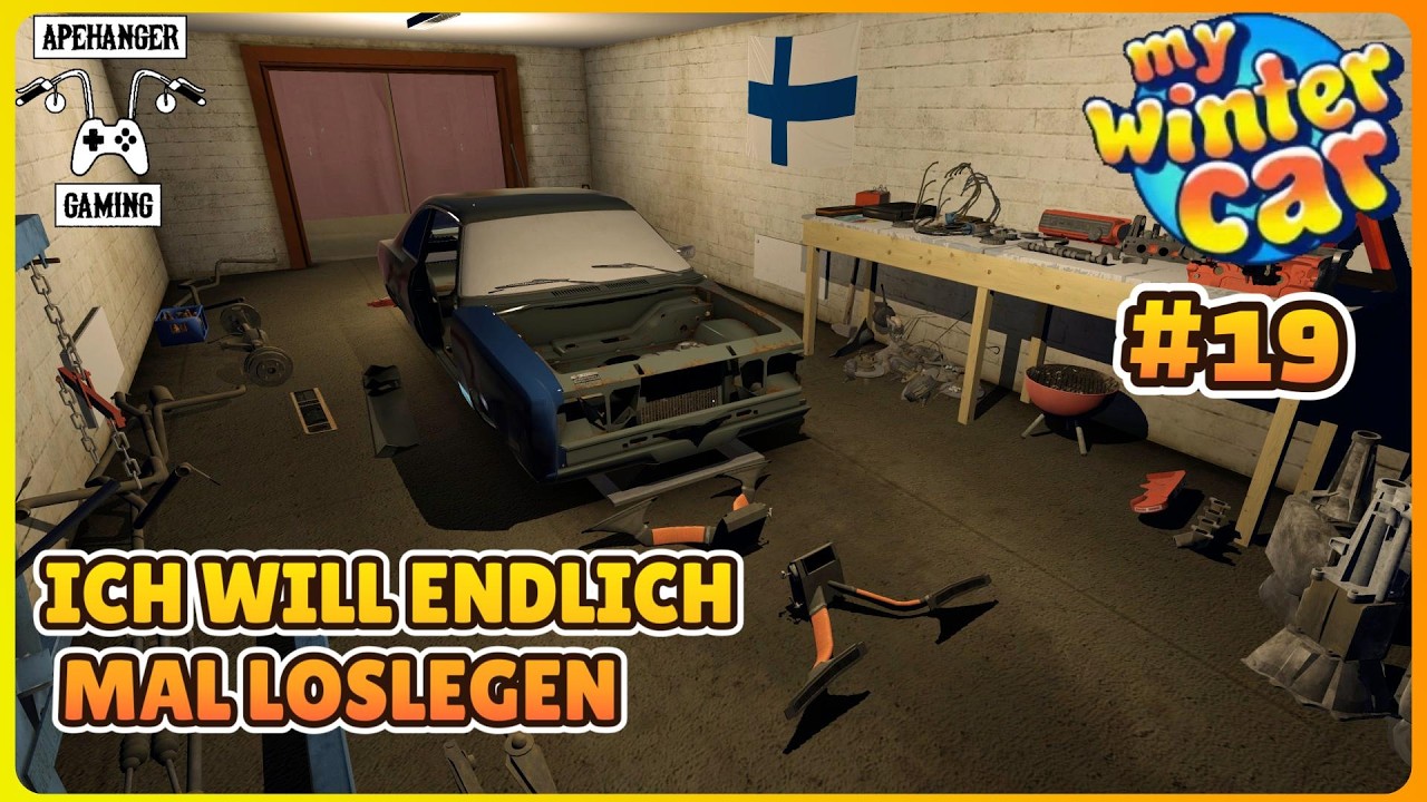 🔴 LIVE |  My Winter Car - Gameplay - Deutsch