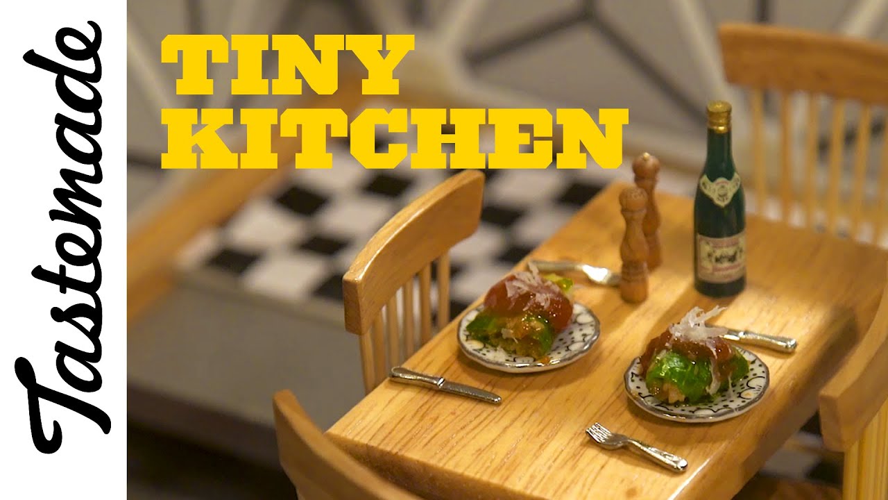 How to Make Tiny Stuffed Cabbage Wraps | Tiny Kitchen