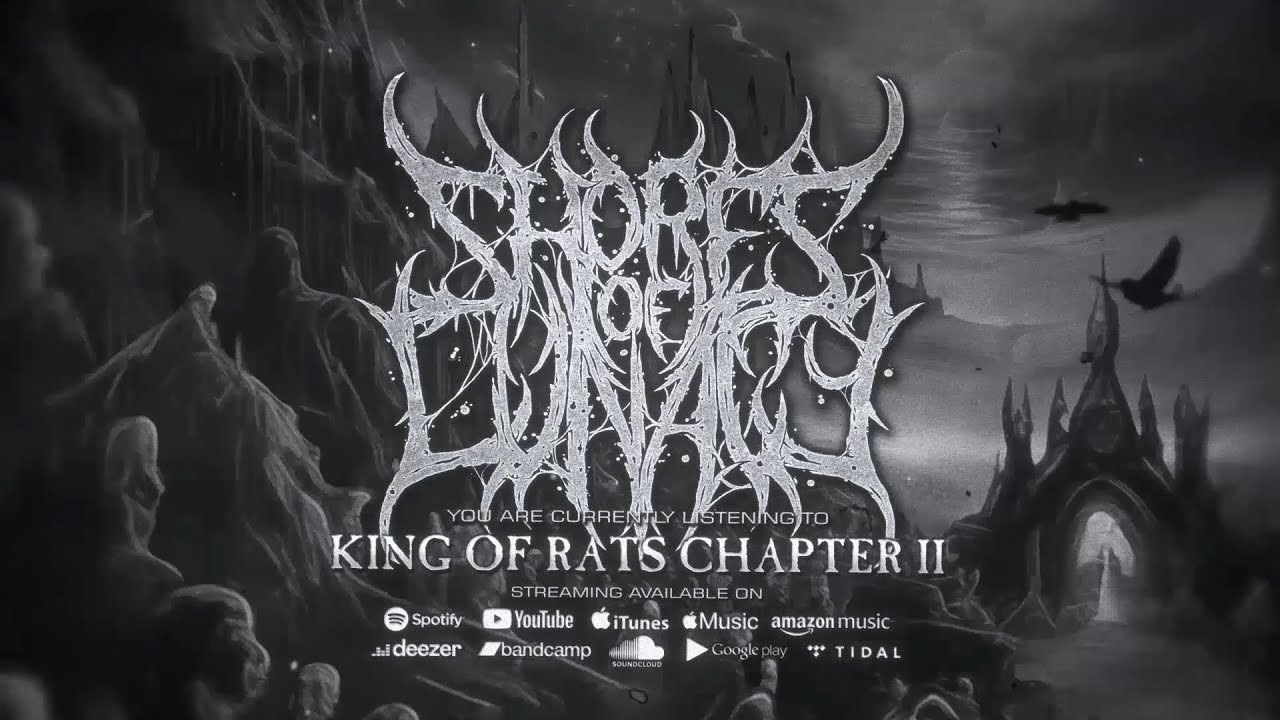 SHORES OF LUNACY - KING OF RATS CHAPTER II [OFFICIAL LYRIC VIDEO] (2024) SW EXCLUSIVE