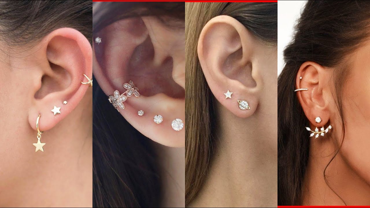 Trendy and most stylish ear piercing ideas for 