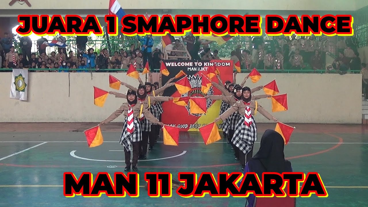 SMAPHORE DANCE PRAMUKA MAN 11 JAKARTA