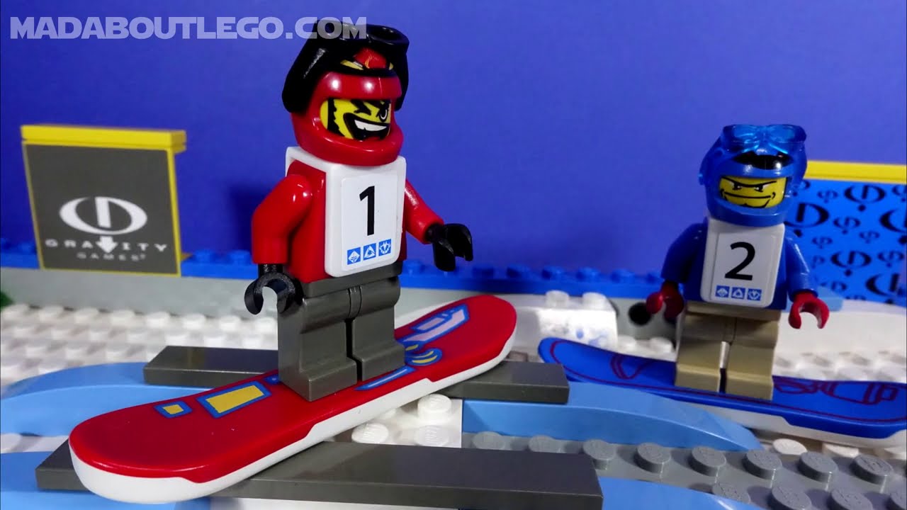 LEGO Sports Snowboard Boarder Cross Race 3538.