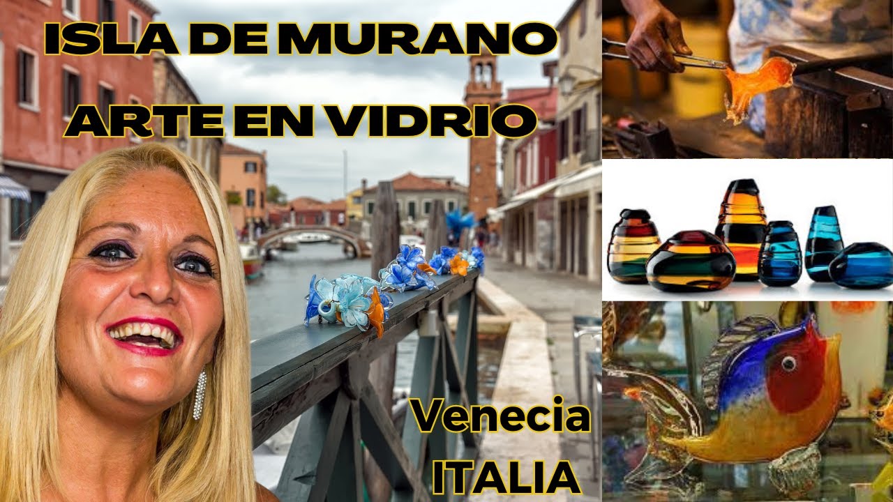 ASI SE REALIZAN LAS  PIEZAS DE VIDRIO EN MURANO. #murano #muranoglass #venecia #italia