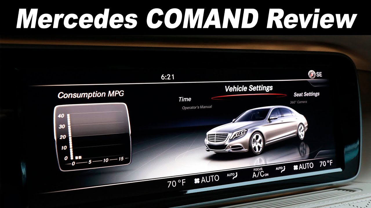 2015 S Class COMAND Infotainment Review