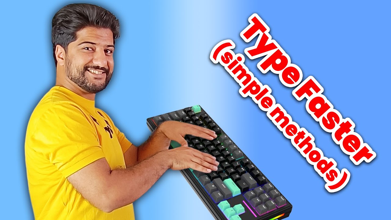 How To Type Faster (10-Finger Typing) + Fun Games