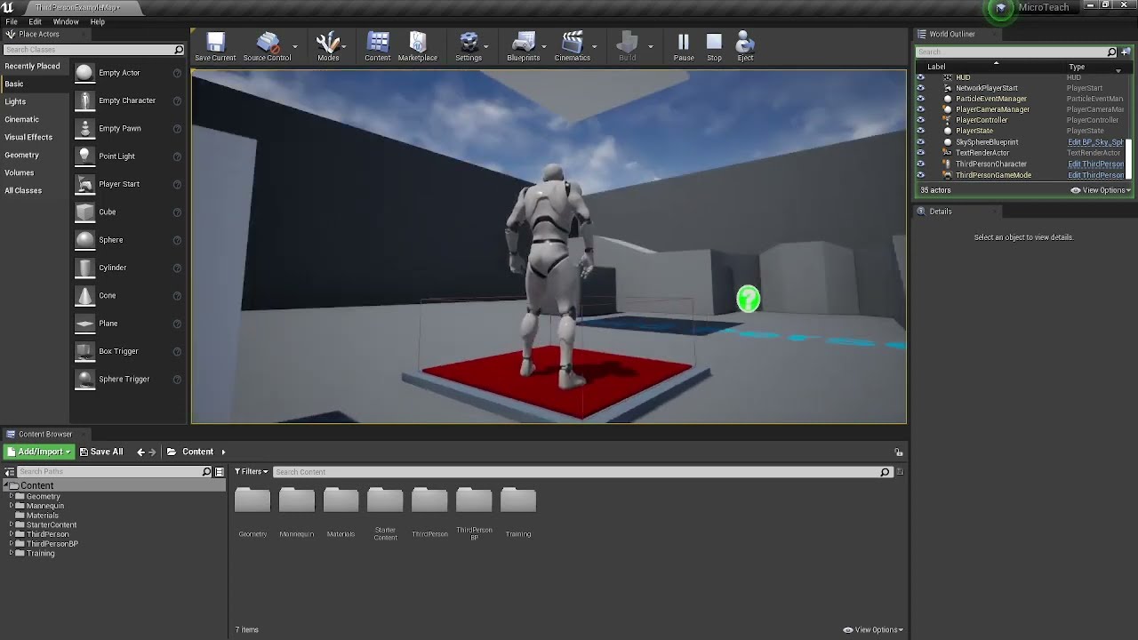 UE4 Triggered Moving Platform Tutorial - Long Version