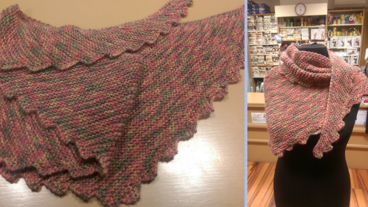 Baktus ai ferri - Tutorial sciarpa a coda di drago | How to knit a dragon tail scarf