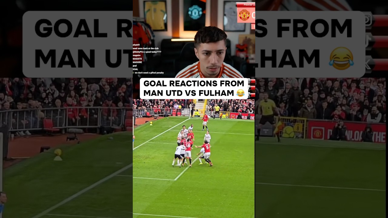 sesko's goal had me rolling like a bug 😂 #manunited #fulham #sesko #goal #premierleague