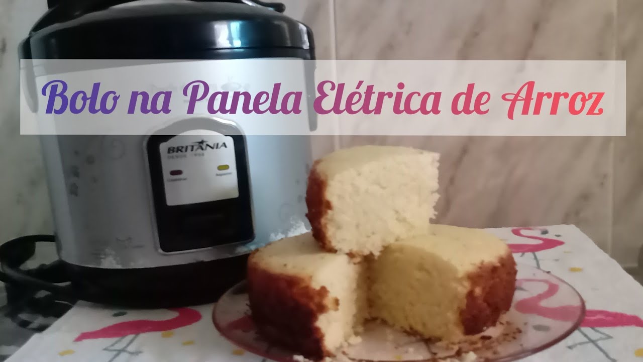 PANELA ELÉTRICA DE ARROZ FAZ BOLO? | casinha da cacau nunes