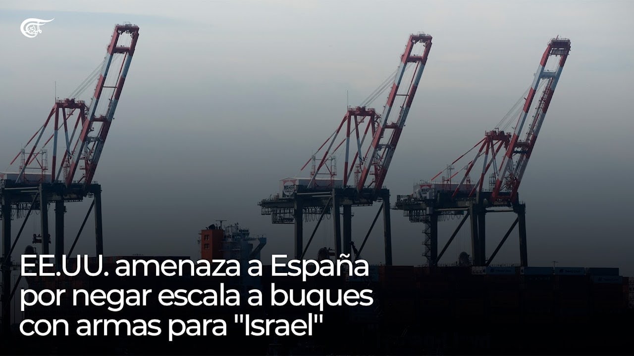 EE.UU. amenaza a España por negar escala a buques con armas para 