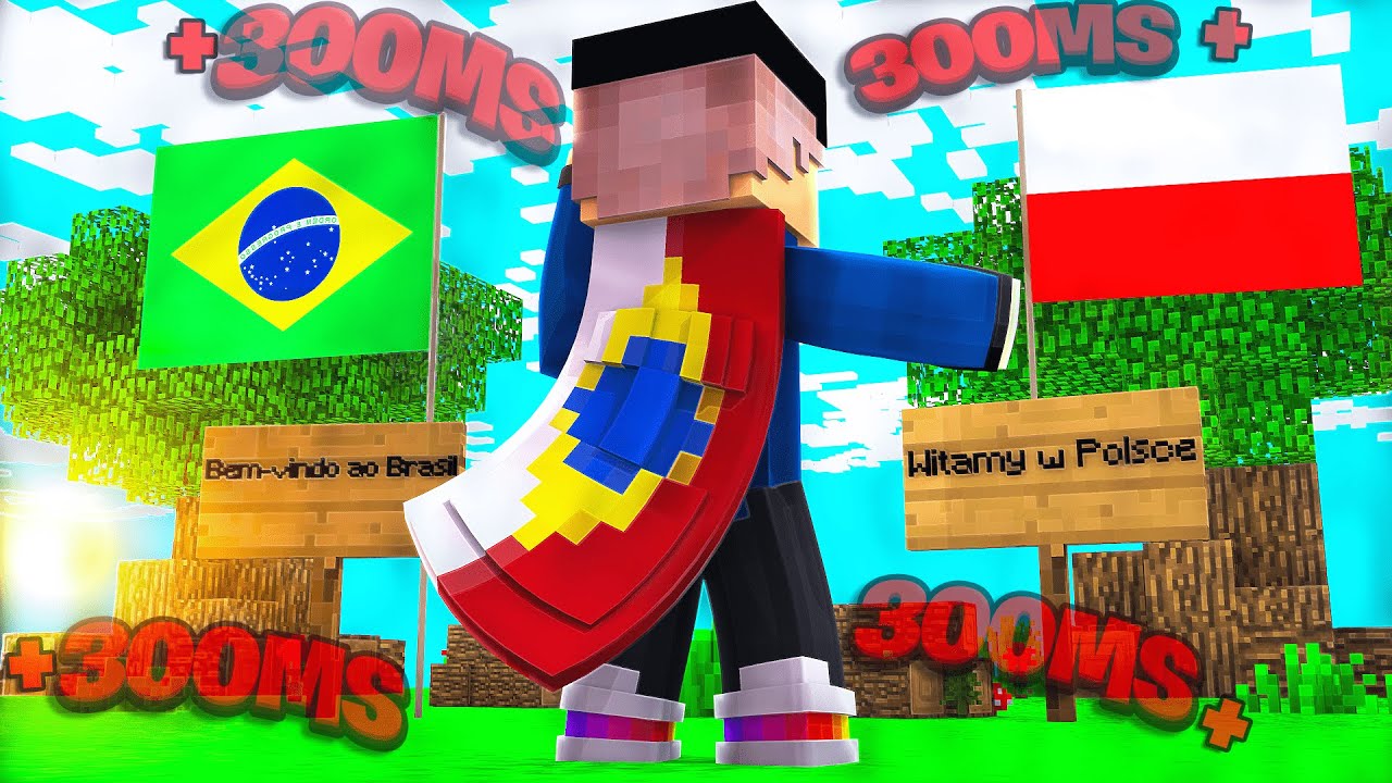 Chapeey Longe de Casa, Jogando Bedwars da Polônia [włączyć napisy wideo]