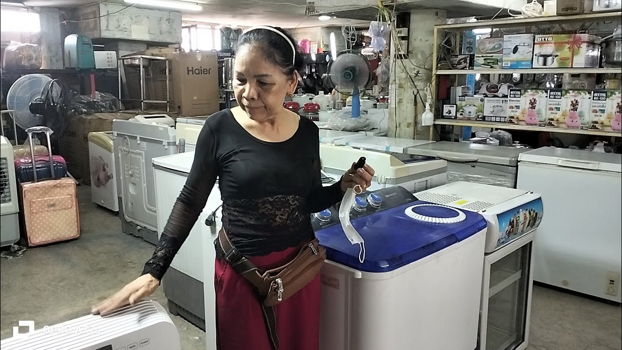 ป้านุช #เครื่องใช้ไฟฟ้ามือสองวัด ซุปเปอร์มาร์เก็ตวัดสวนแก้ว #ตู้เย็นมือสอง #เครื่องซักผ้ามือสอง