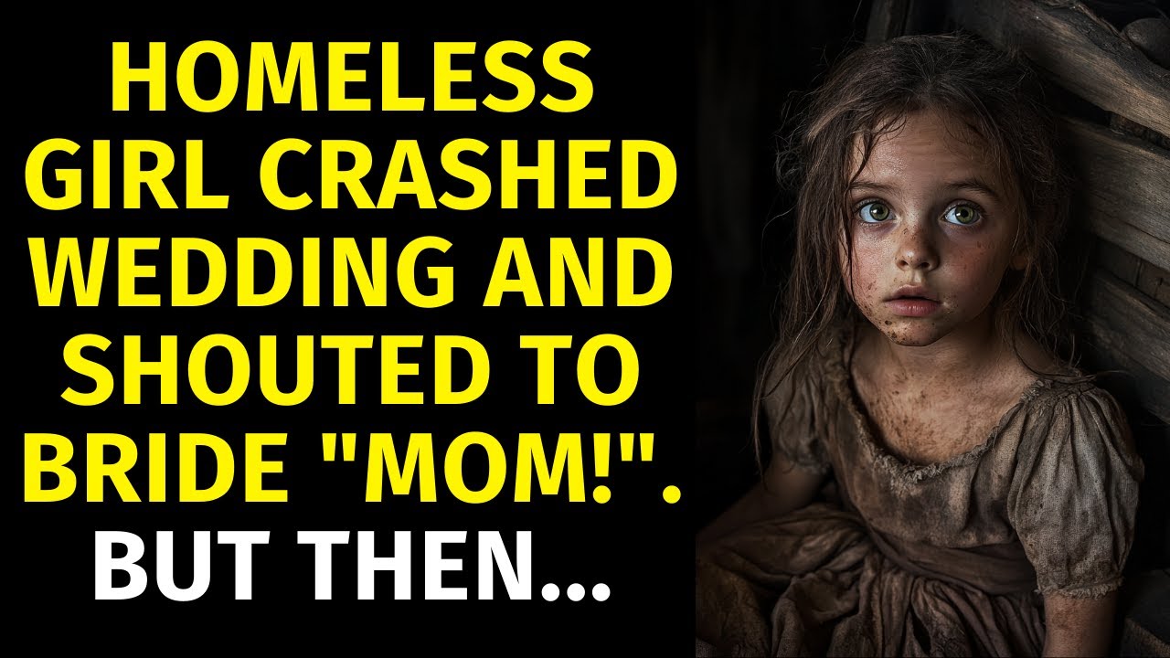 Homeless Girl Crashed Wedding and Shouted to Bride 