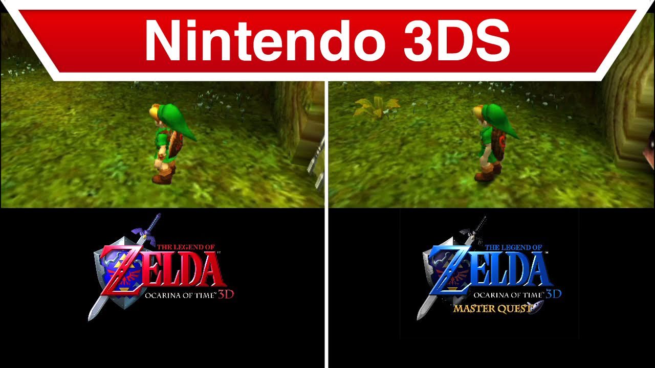 Nintendo 3DS - The Legend of Zelda: Ocarina of Time 3D Master Quest Trailer