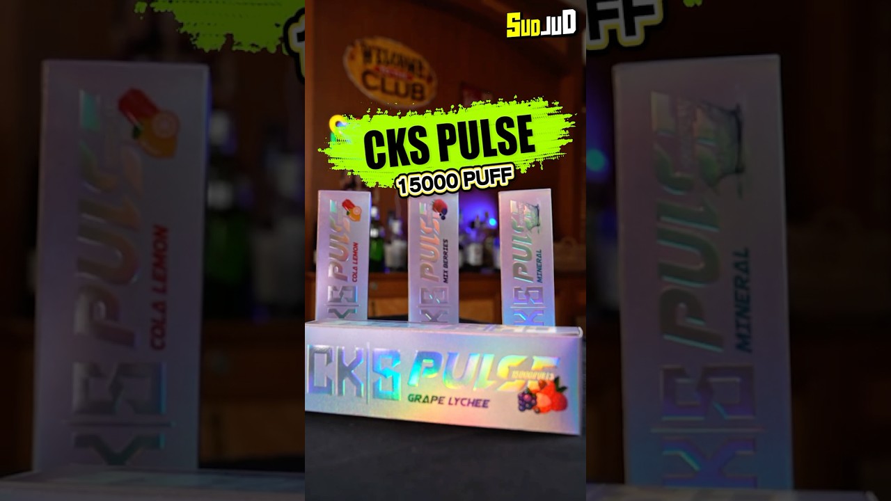 พอตใช้แล้วทิ้งสุดล้ำ CKS Pulse 15K รีวิวไฟ LED 7 สี ควบคุมเสียงได้! | รีวิวพอตสุดล้ำแห่งปี