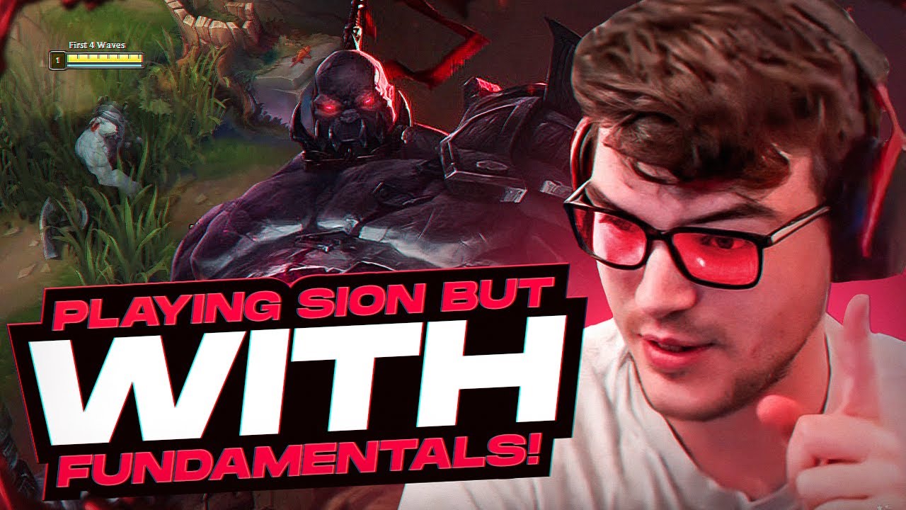 Playing Sion Top BUT With FUNDAMENTALS!