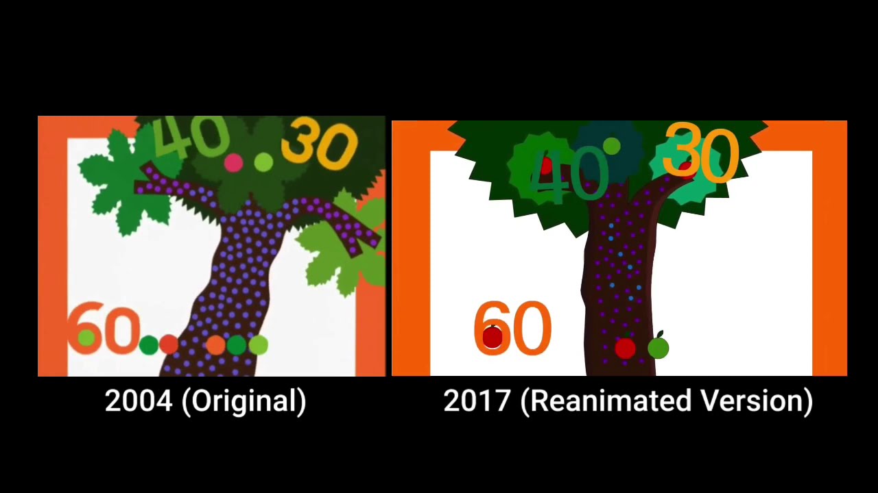 Chicka Chicka 123 Comparison (2004 vs. 2017)