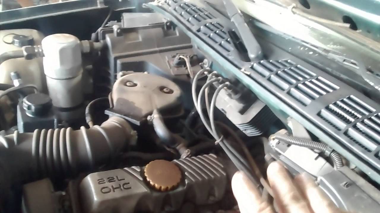 S10 2.2 efi mudamos o lugar da bobina e a carroceria de ferro.