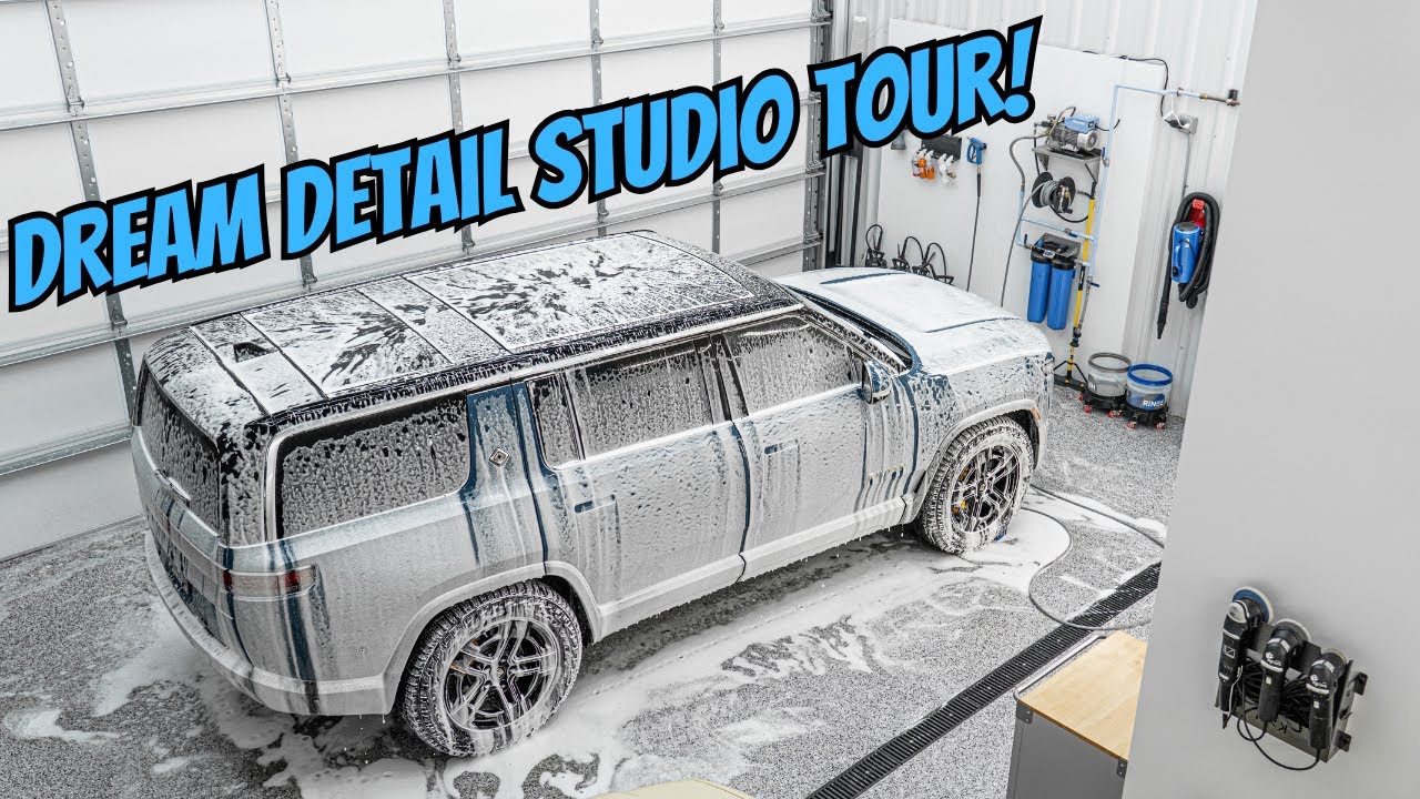 I Built My Dream Detailing Studio - Full Tour Walkthrough Of Out Of Spec Detailing!