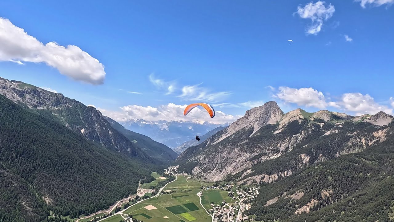 Vol en parapente à Ceillac, Queyras - Juin 2024