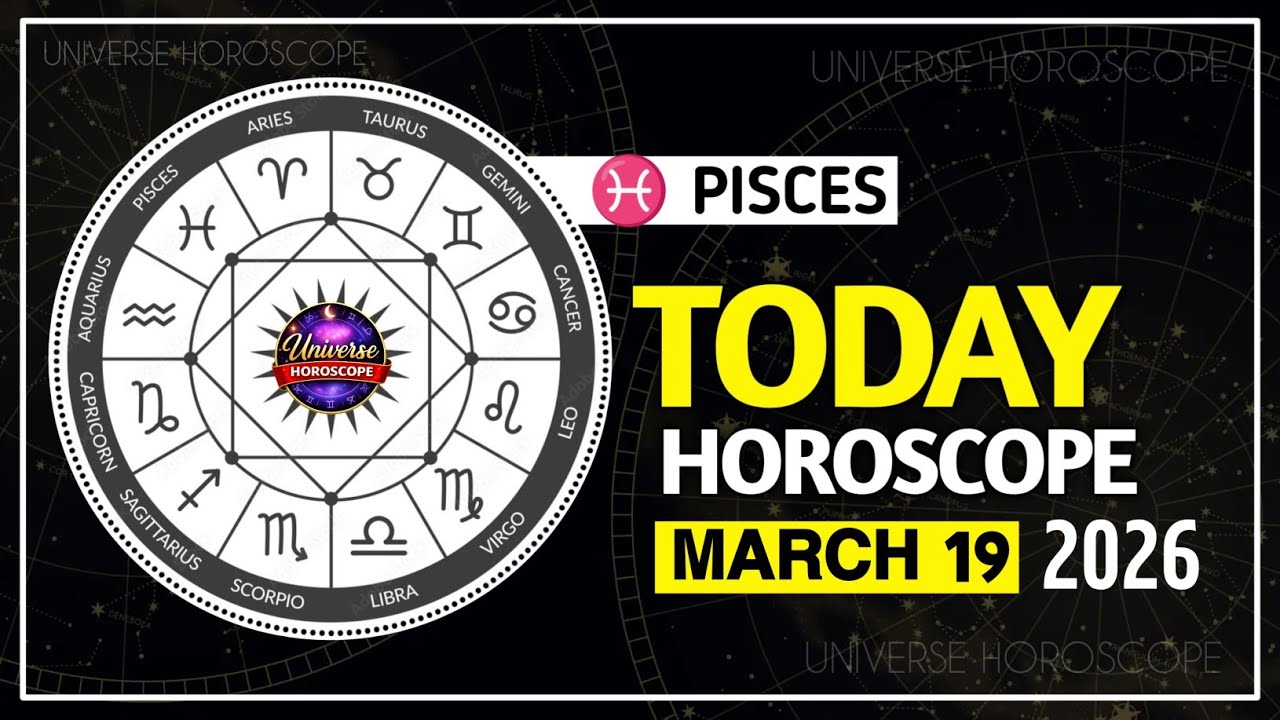 PISCES ♓ Horoscope for MARCH 19, 2026 – Love, Career & Money Predictions ✨”