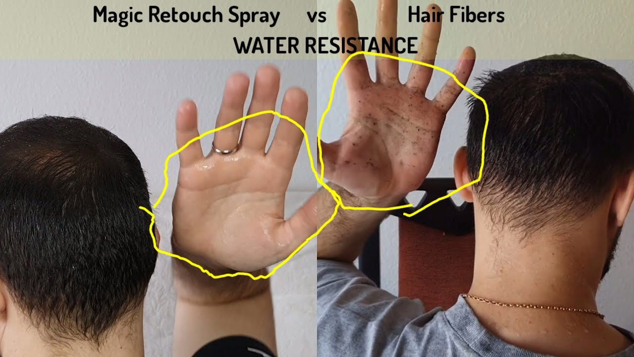 Is L'Oreal MAGIC RETOUCH better than HAIR FIBER?  |  REVIEW & DEMO