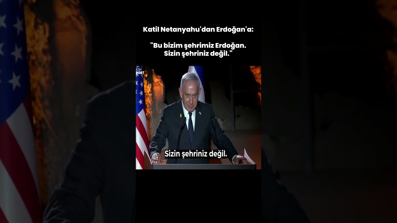Netanyahu'dan, Cumhurbaşkanı Erdoğan'a k&uuml;stah s&ouml;zler