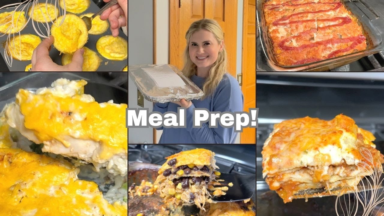 Family Dinner Meal Prep Ideas & Recipes | Easy Freezer Meals | What's For Dinner