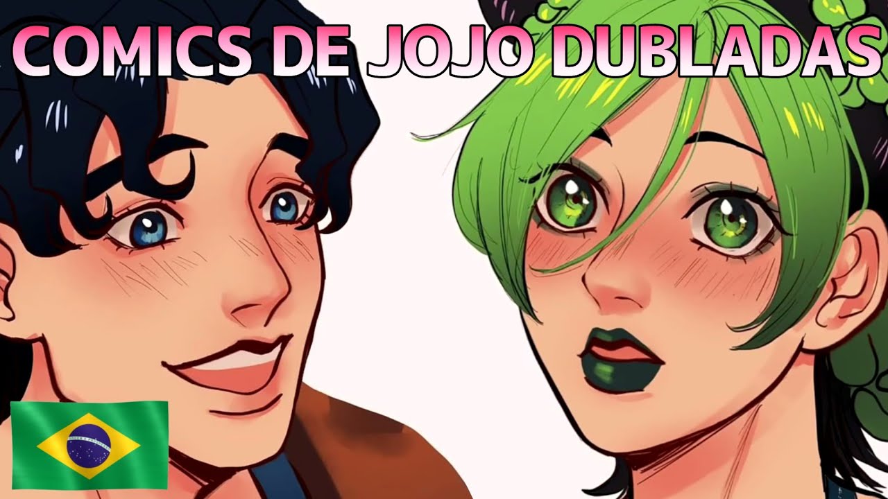 Jolyne conhecendo o Jonathan - Comics de Jojo dubladas 🇧🇷