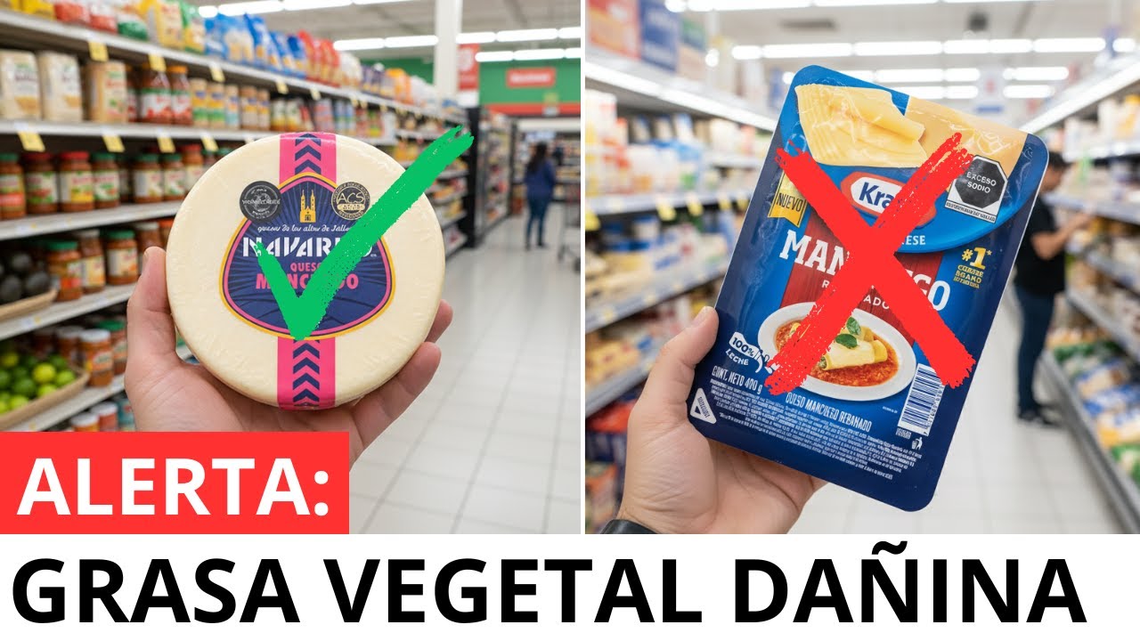 5 Marcas de Queso Manchego que PROFECO PROHIBIÓ (¡No es Queso Real!)