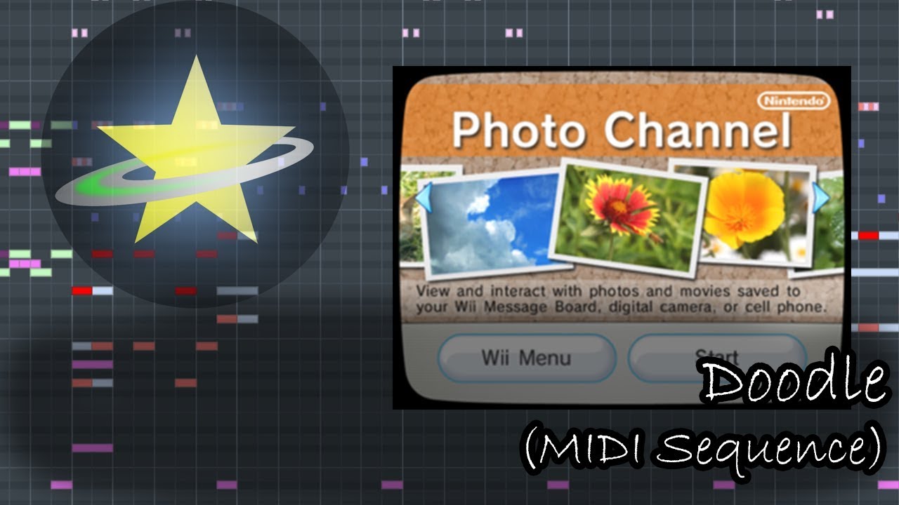 Wii Photo Channel - Doodle (Sequence)