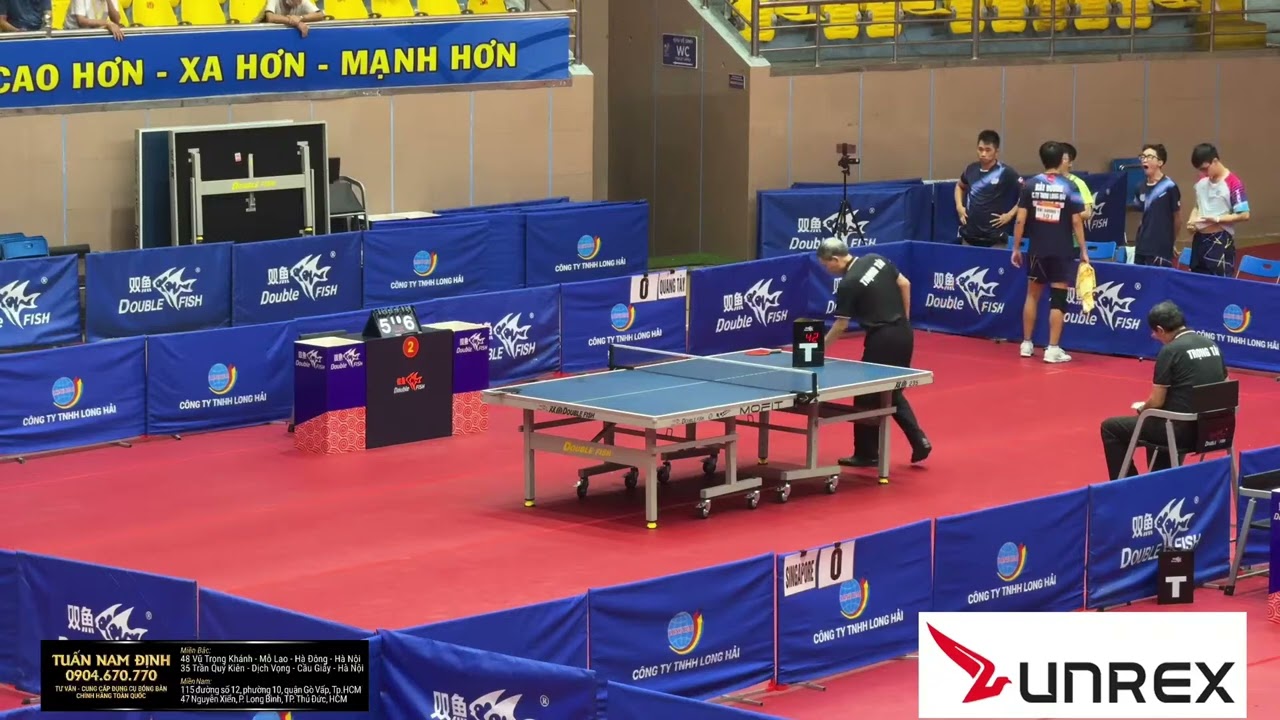 Đoàn Bá Tuấn Anh vs Wang Kaibo | Giải bóng bàn quốc tế 2024