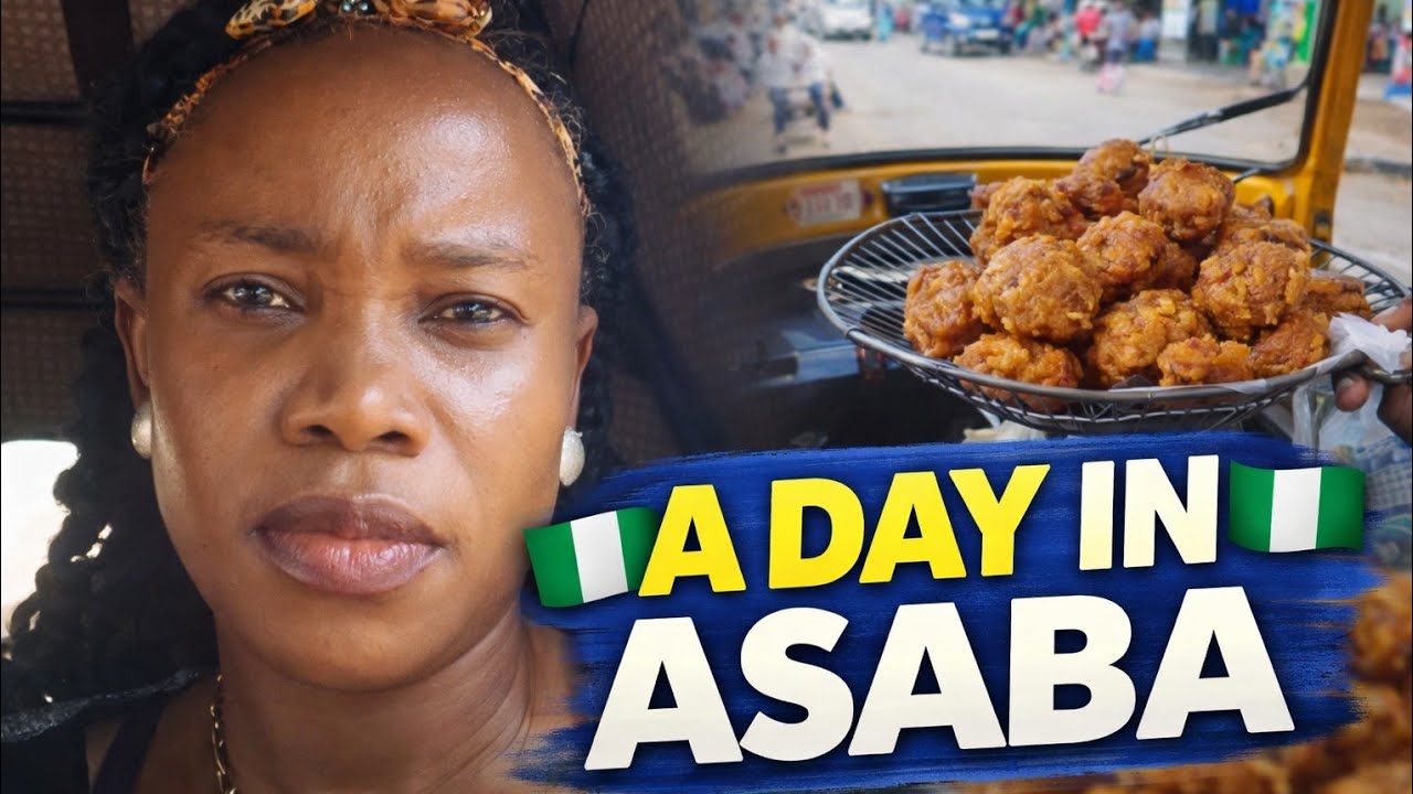 A Day in Asaba 🇳🇬 | Keke Ride, Street Akara & City Views