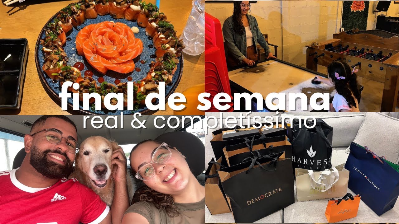 FINAL DE SEMANA COMIGO: BLACK FRIDAY, COMPRAS DO MÊS, PASSEIOS E VIDA REAL! 