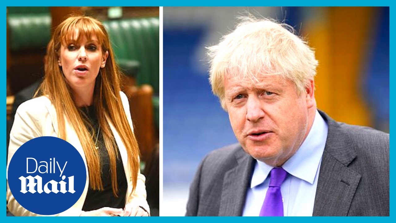 Furious Boris Johnson reacts to 'Basic Instinct' Angela Rayner attack