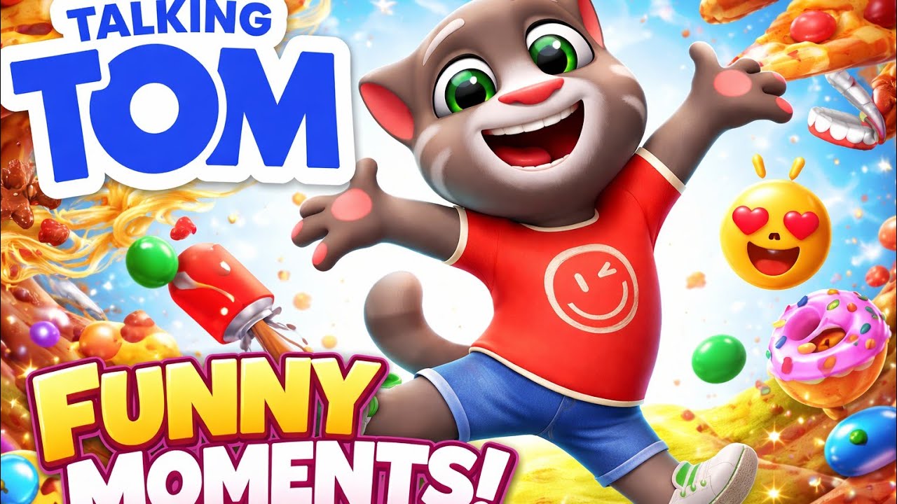 MY TALKING TOM FUNNY LIVE STREAM 🔴