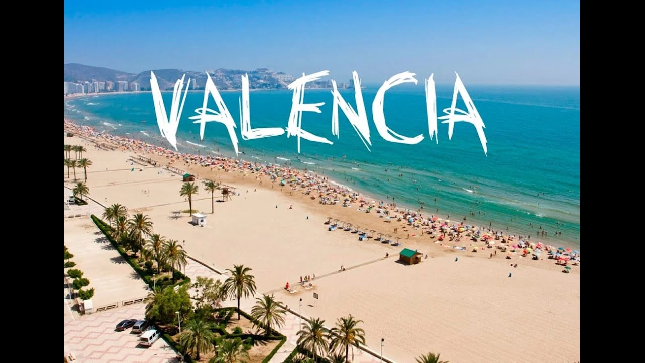 Walking Valencia - Malvarrosa beach to Playa de las Arenas in 4K/60 Feb 02 2024 / 22c / 12pm