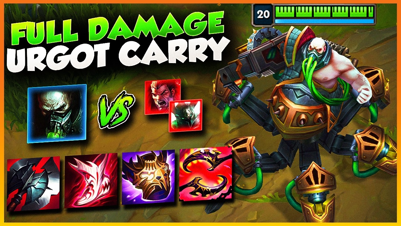 Full Damage Urgot might be a little Broken...