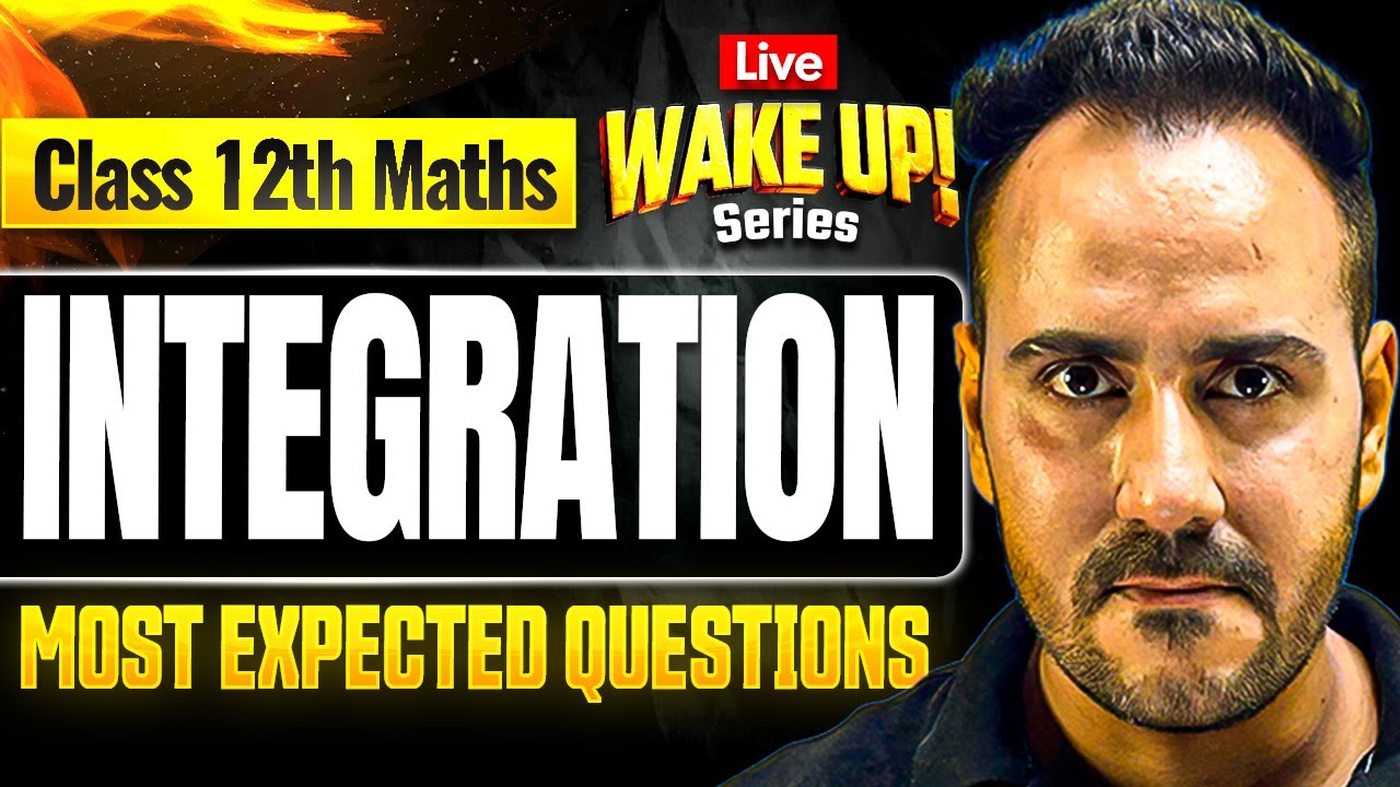 Class 12 Maths 🔥| Integration Most Important Questions | Wake Up! with Ushank Sir