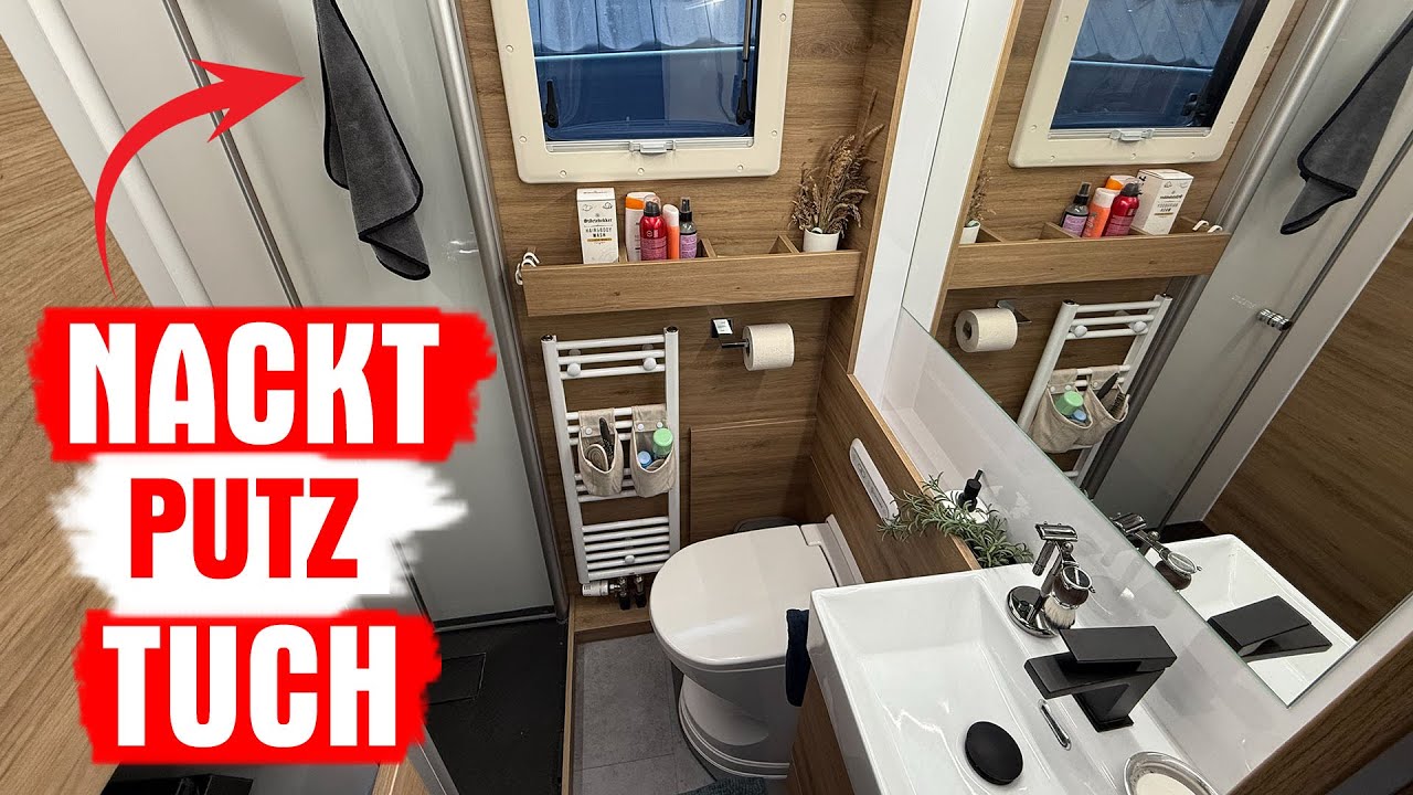 🍑🧽 10 praktische Helfer für jedes Wohnmobil Bad!