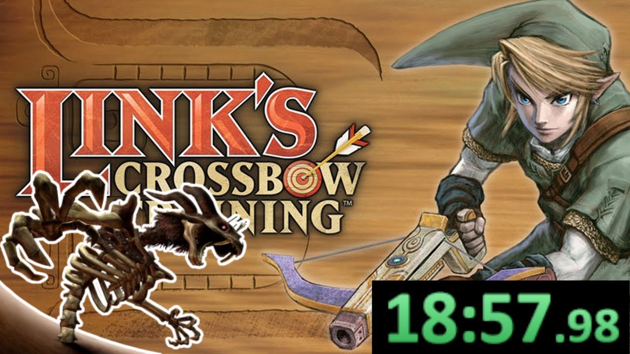 I tried speedrunning Link's Crossbow Training and this is how it went