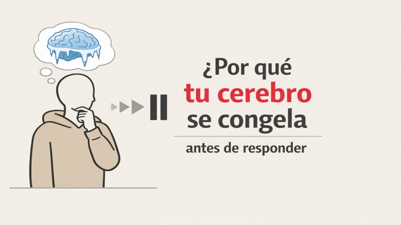 Por qué tu cerebro se congela antes de responder