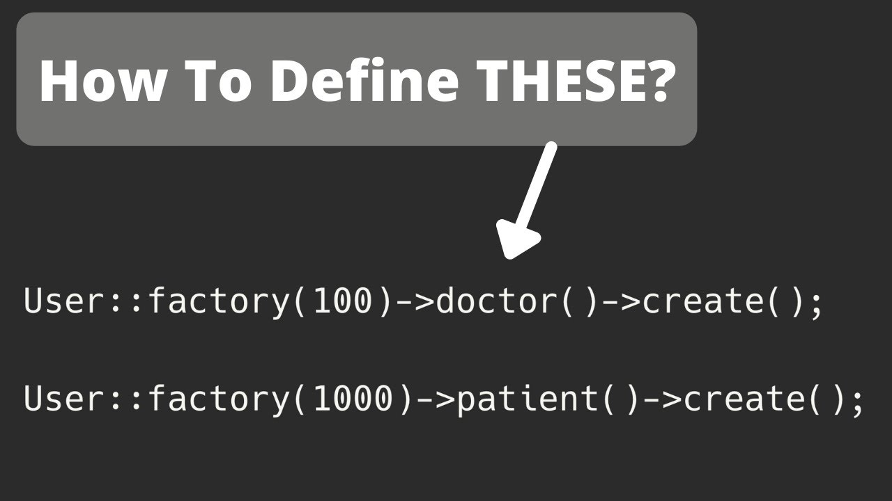 Laravel Factory States: Create Model 