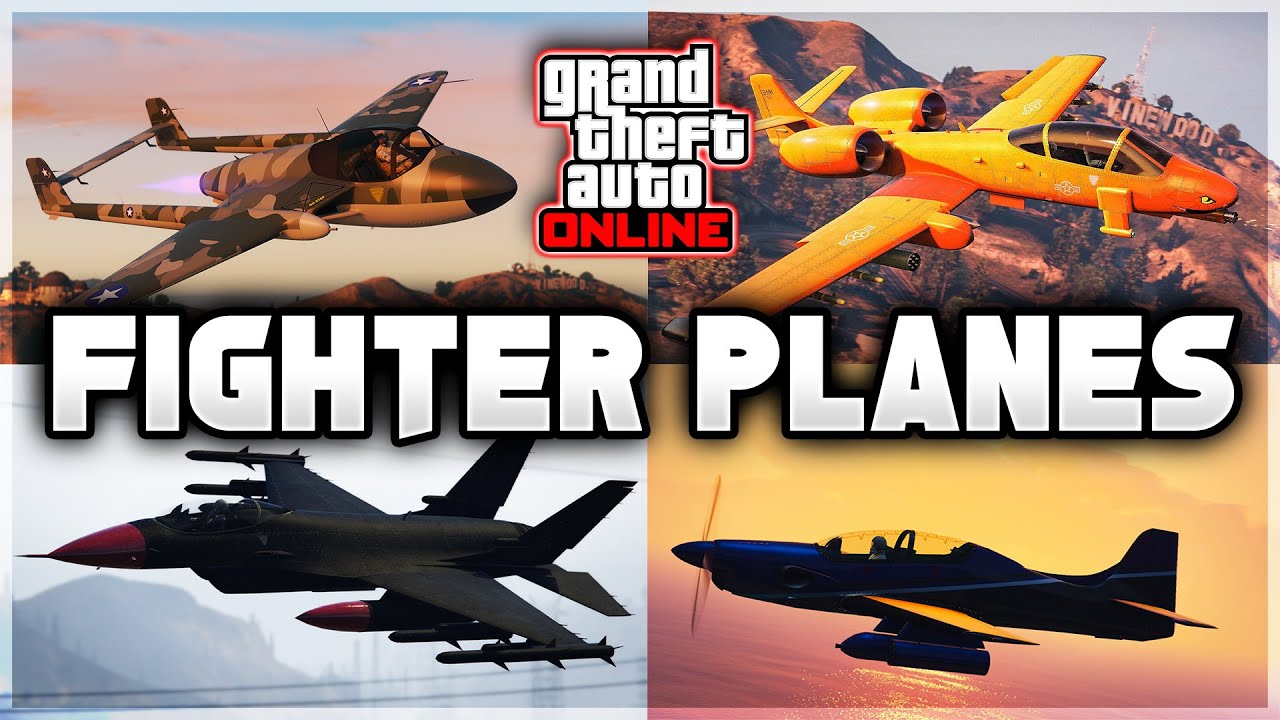 Top 5 BEST Fighter Jets In GTA Online 2022