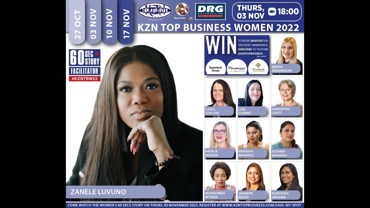 KZN Top Business Women 2022 - 10 more finalist released today
