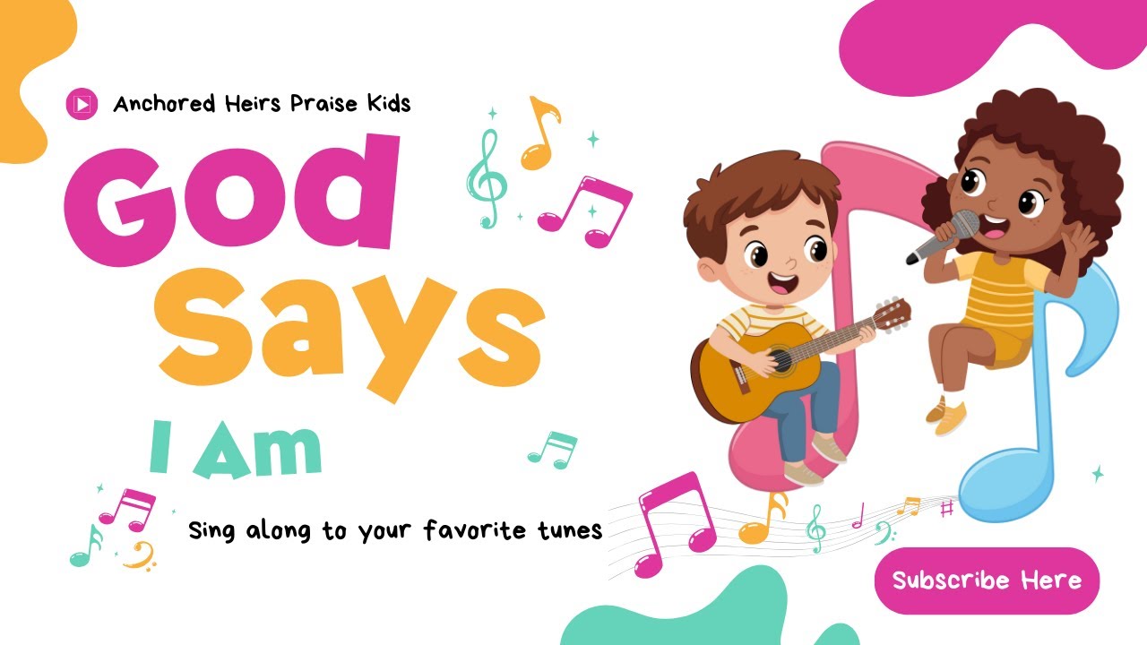 God Says I Am | Affirmation Song for Kids | Identity & Confidence