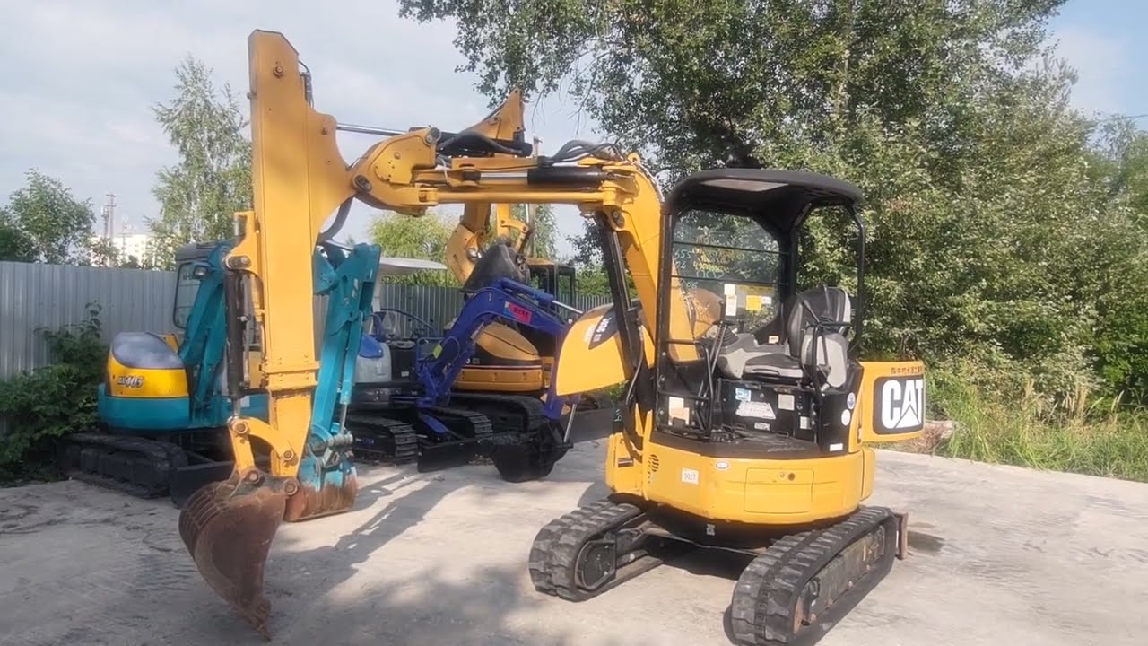 CAT 303C SR Склад Техснаб Краснодар