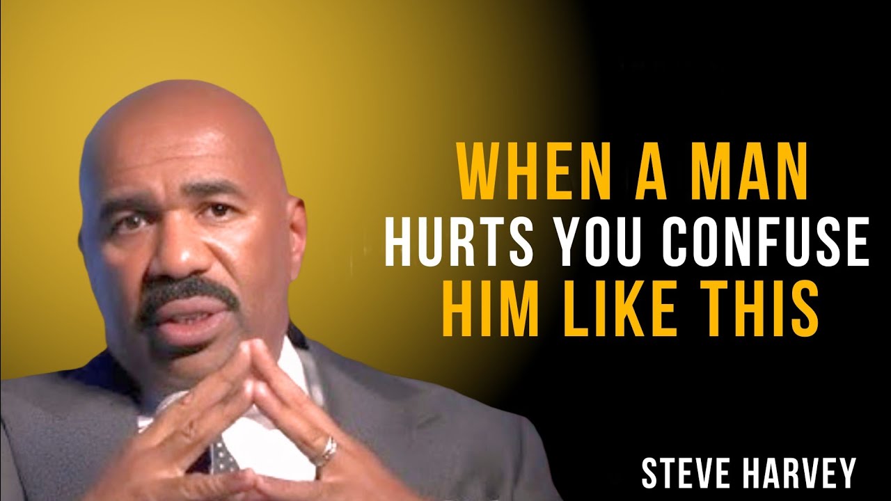 WHEN A MAN HURTS YOU, DO THIS AND HE WON’T KNOW WHAT HIT HIM | Steve Harvey Motivational Speech