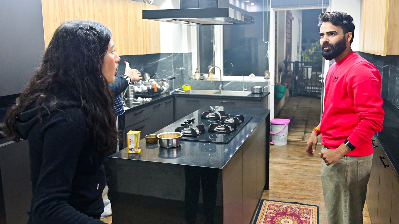 Ghar mei lagi Aag | Sahi time par Bahar nikal gaye