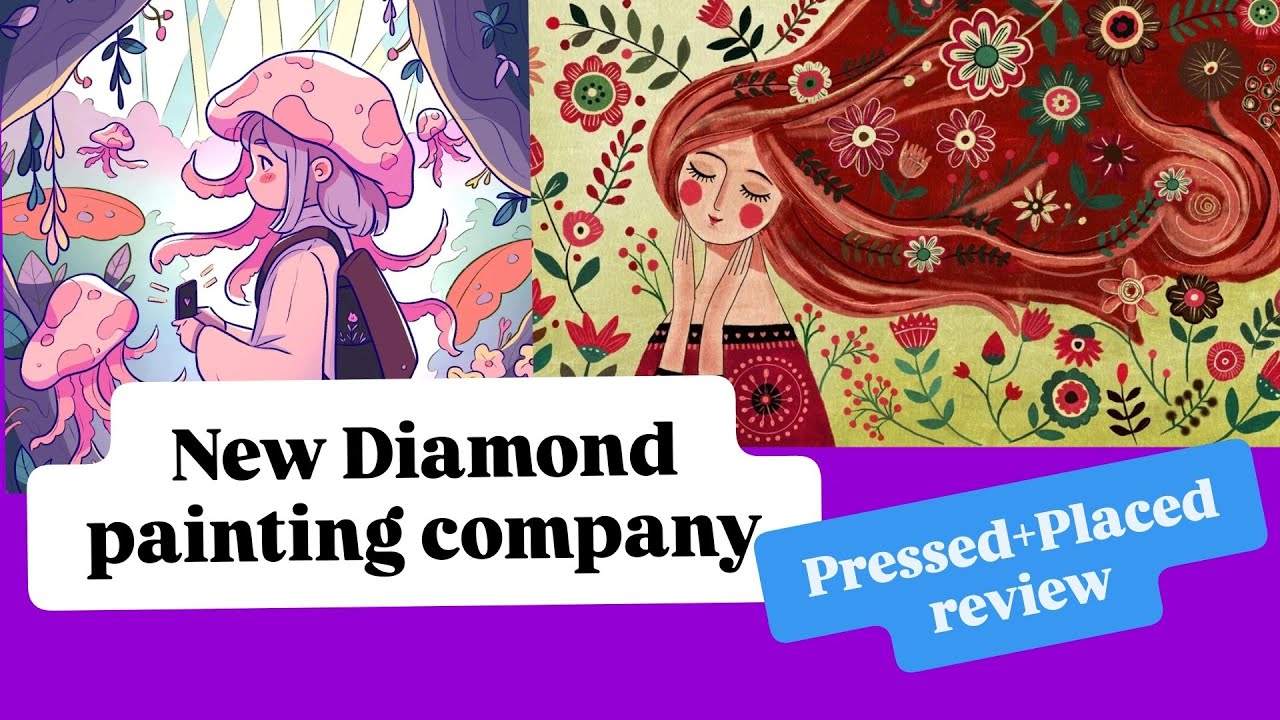 New diamond painting company!! With a mini review